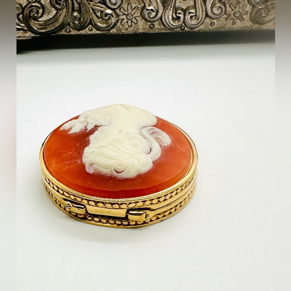 Vintage Estée Lauder Cameo Perfume Compact Box - Picture 6 of 12